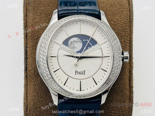 Swiss Grade Piaget Limelight Stella Lady Diamond White Dial Watch G0A40111 2