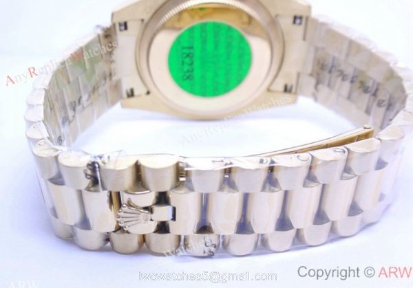 Rolex Daydate Watch Yellow Gold / Gold Roman Men Size 3