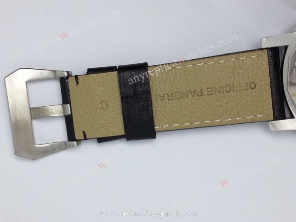 Panerai Luminor 8 Days GMT Genuine High-Quality Leather Band Watch 3