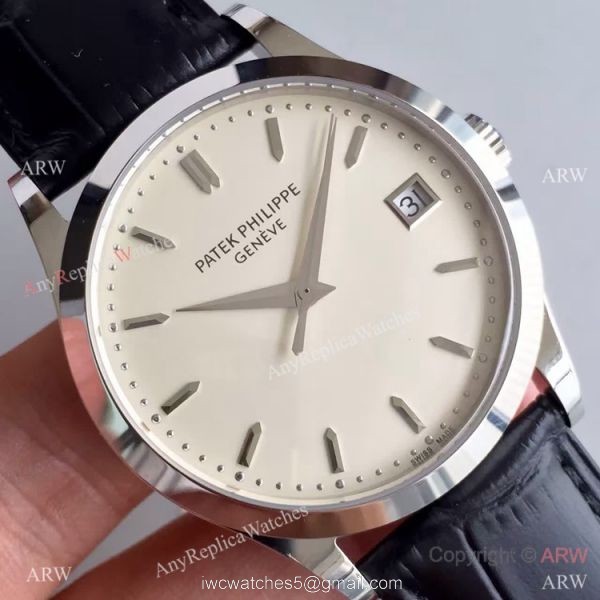 Copy Swiss Patek Philippe Cal.324 S C Watch SS White Dial 3