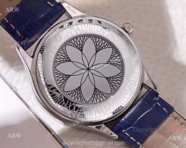 2018 Replica Omega De Ville Tresor White MOP Dial Watch Womens Size 3