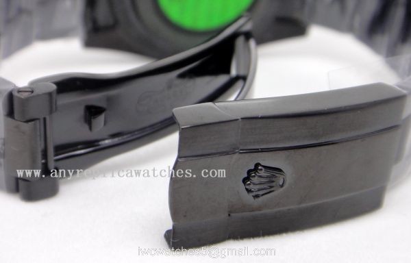 All Black Rolex Milgauss Watch w/ Black Face 40mm 3