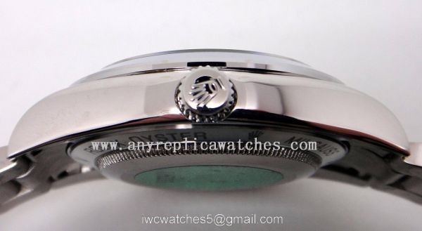 Rolex Milgauss Stainless Steel White 40MM Replica Watches 3