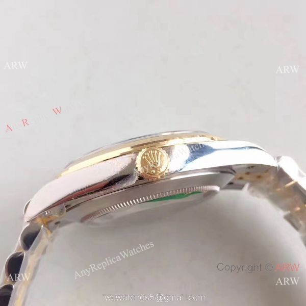 (EW) Rolex DateJust II Black Dial Jubilee ETA3255 Watch Diamond Rolex Replica Watch 3