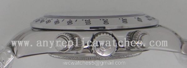 Rolex Daytona Black Face Diamond Markers Mens Clone Watch 3