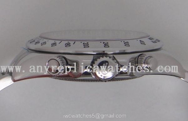 High Quality Rolex Daytona Replica Watch SS White Dial 3