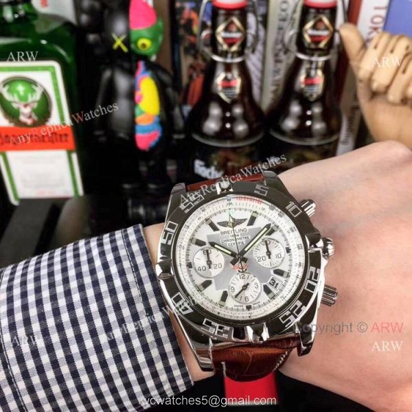 High Quality Breitling Chronomat 01 Watch Rose Gold Sub-dials 3