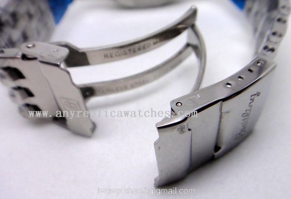 Breitling Copy Watches China Made Breitling chronometer Navitimer Silver Face Watch 42mm 3