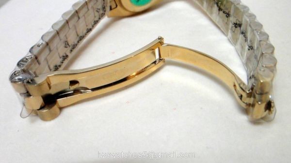 Rolex All Gold / Gold Face Ladies Datejust Replica Watch 3