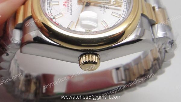 Rolex 2-Tone Datejust President Watchband Mens Replica Watch 3