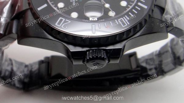 High Quality Ceramic Bezel All Black Rolex Submariner Women watch 36mm 3