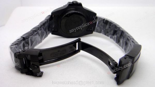Black Case Rolex GMT MASTER II Watch Black Ceramic Buy Replica 3
