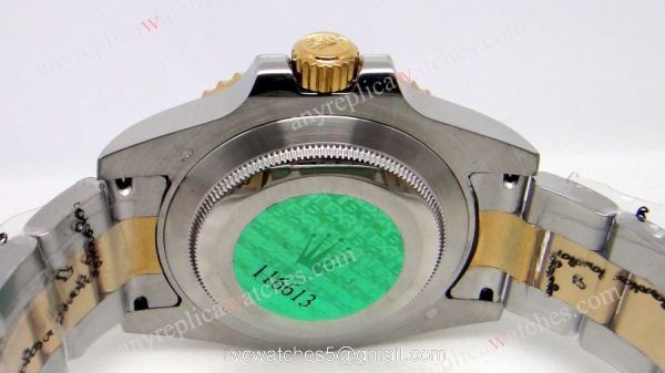 Ceramic Bezel Rolex Submariner Two Tone Blue Face Watch 3