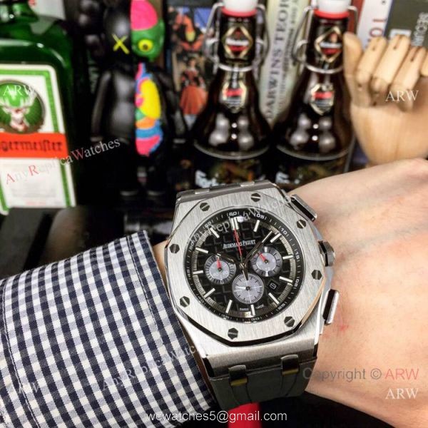 New Copy Audemars Piguet Royal Oak Offshore 45mm Watches Rose Gold Subdials 3