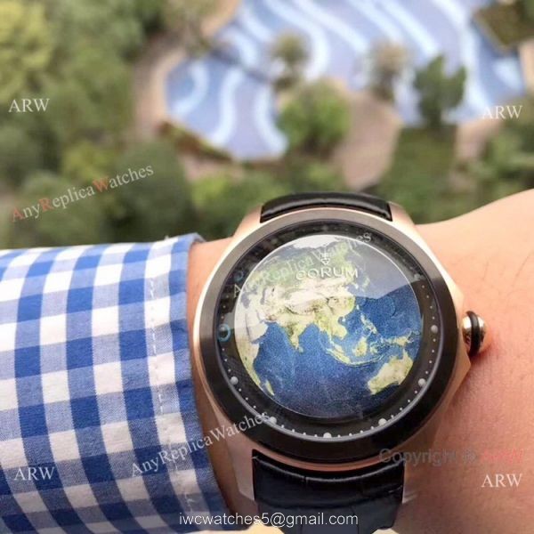 Replica Corum Big Bubble Rose Gold Limited Edition Watches 3