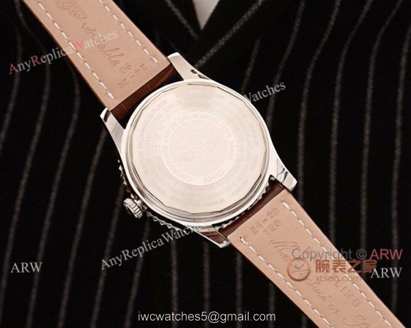 Best Replica Breitling Navitimer 1 Brown Leather Strap Watches 3