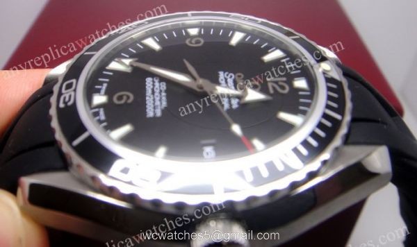 Omega Seamaster Replica Planet Ocean Rubber Strap Automatic Watch 3
