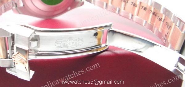 2-Tone Rose Gold Rolex Yachtmaster II Watch Blue Ceramic 44mm 3