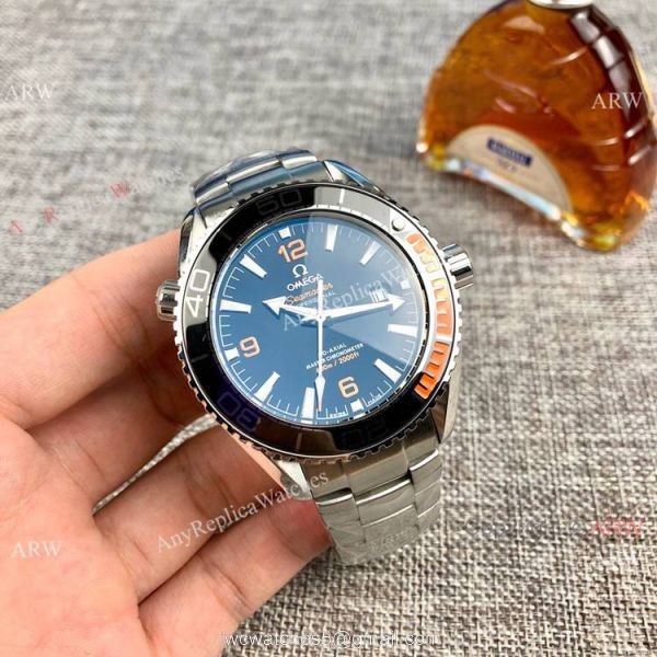 Low Price Omega Seamaster Planet Ocean 600m Omega Watch White Face 3