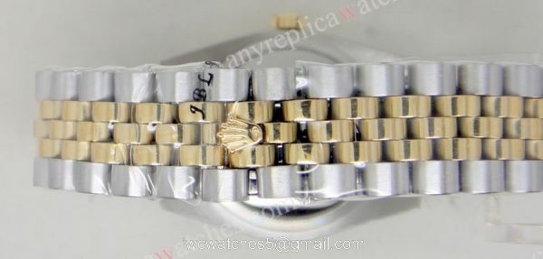 Low Price Rolex Datejust Gold White Face Jubilee Replica watch 3