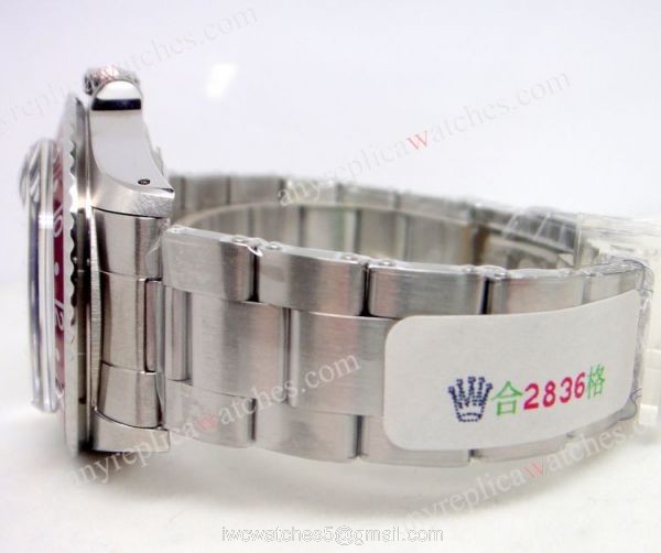 Replica Rolex Vintage GMT-Master Red/blue Bezel Swiss Grade ETA2836 3