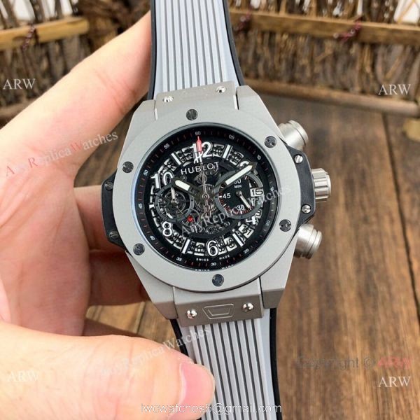 Best Copy Hublot Big Bang Unico Black Chronograph Watches 3