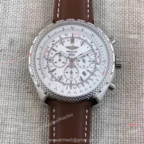 Breitling 1884 Bentley Motors T Chronograph Blue Subdials Watch 3