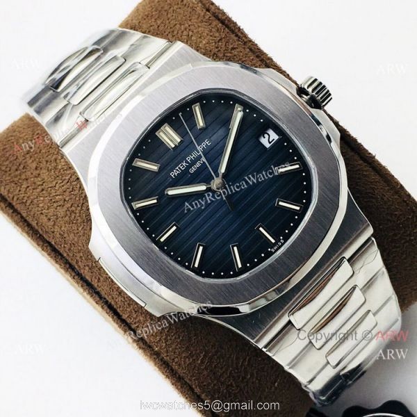 Highest Quality Patek Philippe Nautilus PPF V4 Watch Stainless Steel Blue Dial 3