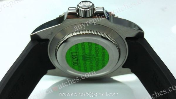 Rolex GMT-Master II Black Rubber band Man Watch 3