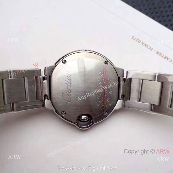 Copy Ballon Bleu Cartier 28mm Stainless Steel Watch Swiss Quality 3