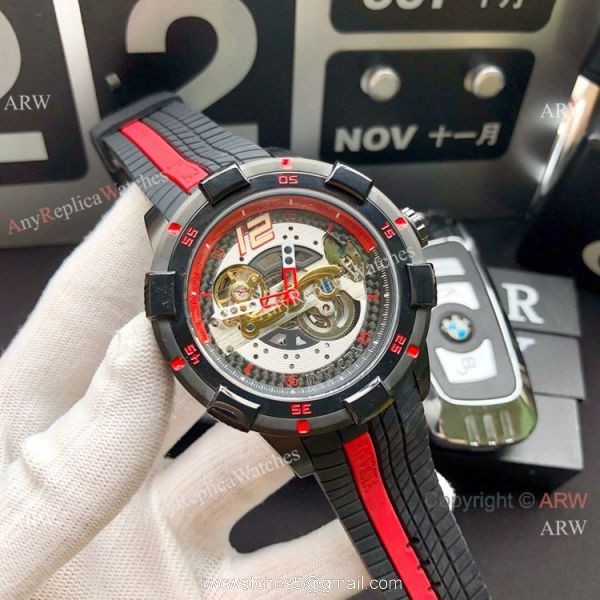 Replica Invicta S1 Rally Automatic Yellow Rubber Strap Men Watch 3