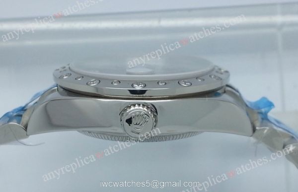 ROLEX DATEJUST SPECIAL EDITION VI Diamond Marker / BLACK MOP DIAL 3