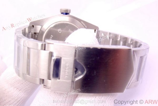 Replica Tudor Geneve Heritage black Bay Black dial / blue bezel Automatic 3