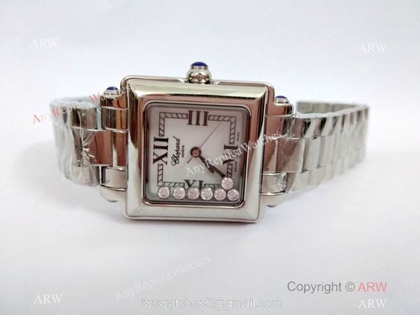 Stainless Steel Chopard Geneve Replica Watch Ladies 28mm 3