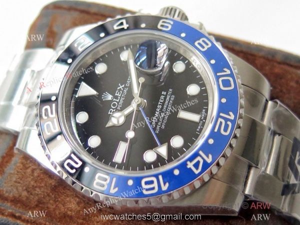 Swiss 1:1 Rolex Oyster GMT-Master II 116710 Watch VR-Factory Cal3186 Movement 3