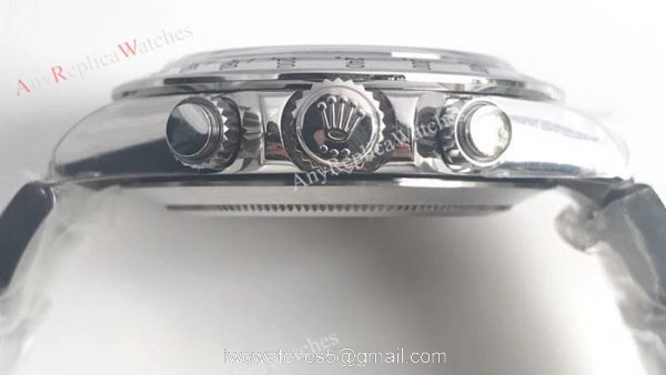 1:1 Clone Rolex Cosmograph Daytona Black Face Watch / Noob Daytona 4130 3