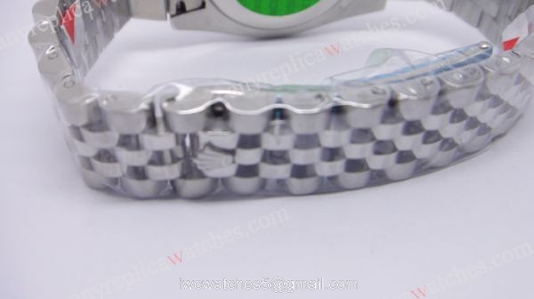 Replica Rolex Datejust Silver Face Jubilee band Ladies Watch 3