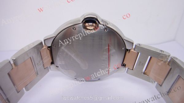 40mm CARTIER Ballon Bleu Replica Watch 2-Tone Rose Gold 3