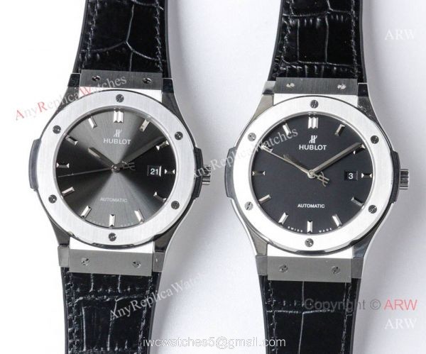 Replica Hublot Classic Fusion V2 Gray Dial Watch Swiss ETA2892 3