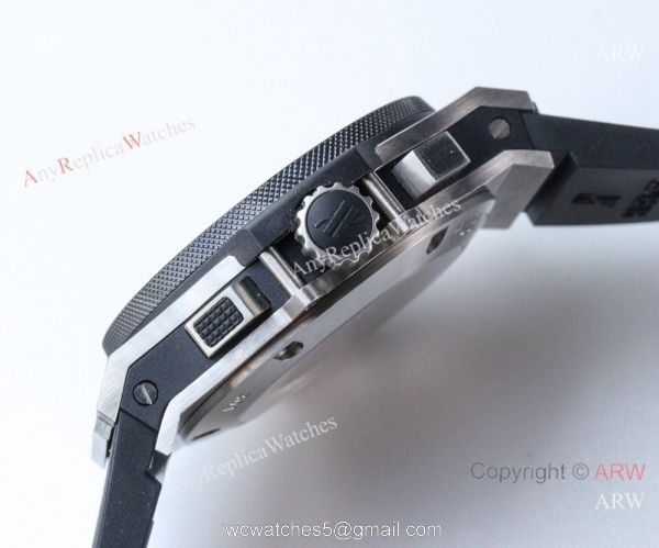 Swiss Copy Hublot Big Bang SS Black Dial Watches HBB V6 Factory 3