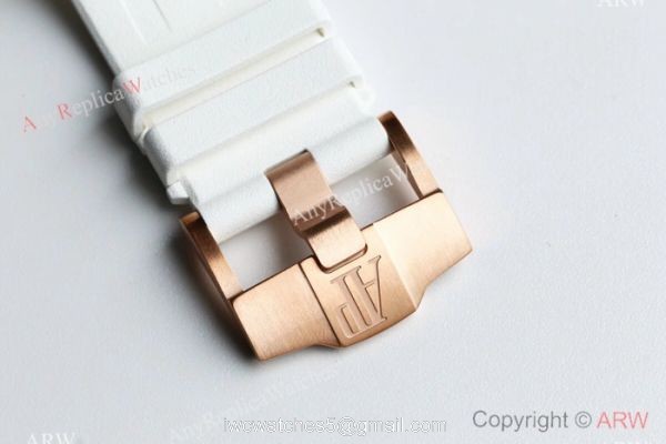 JH AUDEMARS PIGUET 26400SO CAL.3126 44MM ROSE GOLD CASE WATCH 3