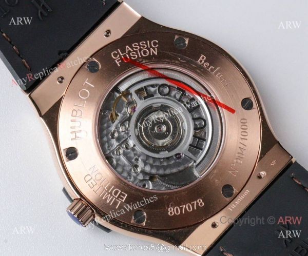 Swiss Grade Copy Hublot Classic Fusion V3 HUB1100 Watch Berluti Strap 3