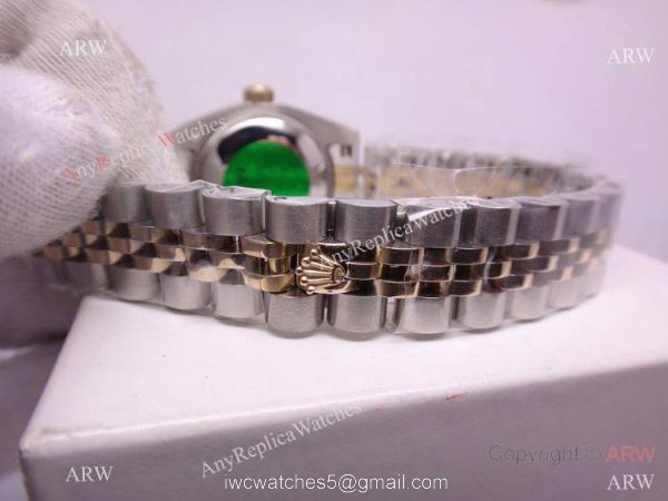 Rolex Datejust Watch 2-Tone Pink MOP Diamond bezel Ladies 31mm 3