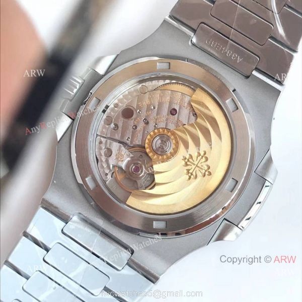 Copy Swiss Patek Philippe Nautilus 40th Anniversary Blue Dial Watch 3