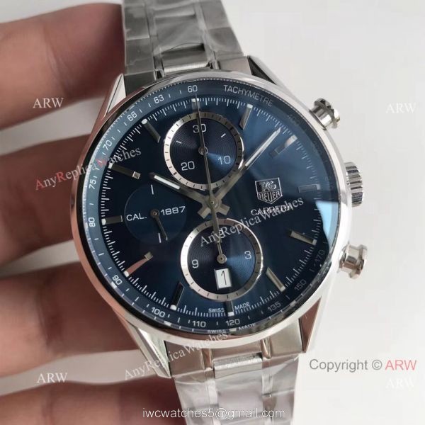 Swiss Replica TAG Heuer Carrera Calibre 1887 Automatic Chronograph Watch 3