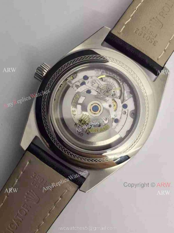Replica Rolex Cellini Silver Dial Watch Swiss Grade Replica Watch 3