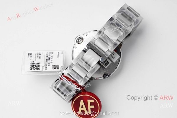 1-1 Best Edition AF Factory Ballon Bleu Cartier Copy Watch Stainless Steel 42mm 3