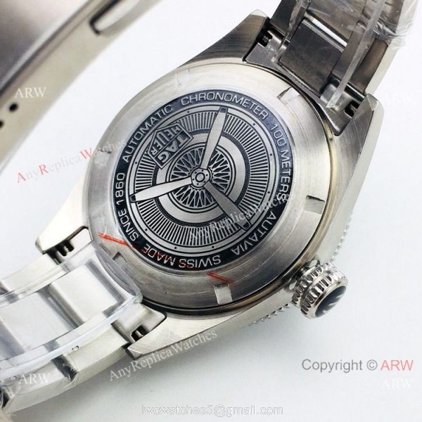 Grade 1A TAG Heuer Autavia Stainless Steel Gray Dial Watch Swiss 2836 3