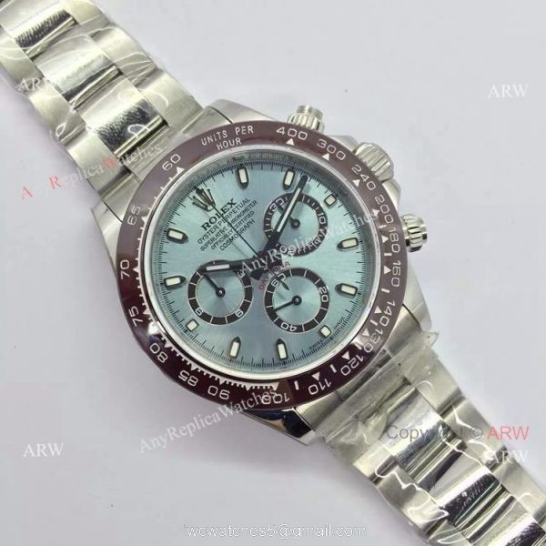 JF Factory Rolex Daytona 50th Anniversary Replica watch Ice Blue Dial 3