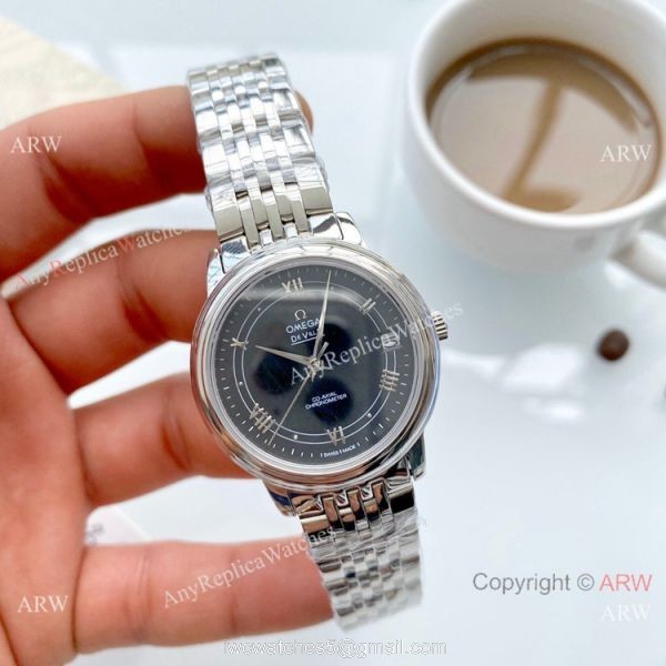 Clone Omega De Ville Prestige Lady Watches Stainless Steel 32mm 3